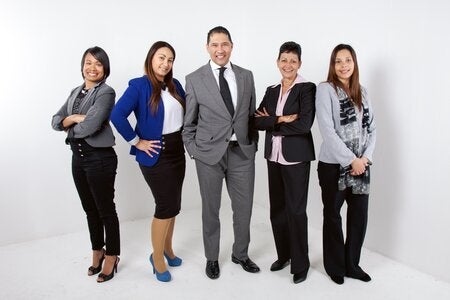 group of professionals